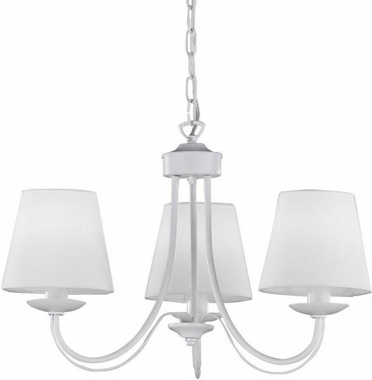 Trio Lighting Cortez Pendant Light White 47x150cm Trio Lighting Cortez Pendant Light White 47x150cm