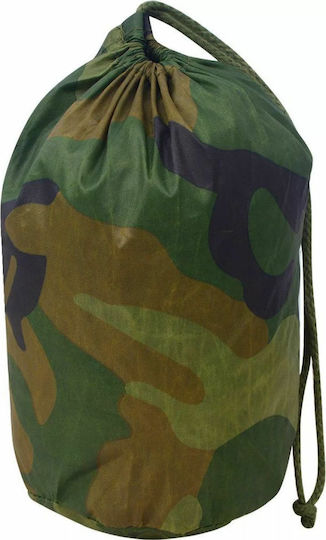 vidaXL Rectangular Camouflage Net Green 1.5x3m with Storage Bag