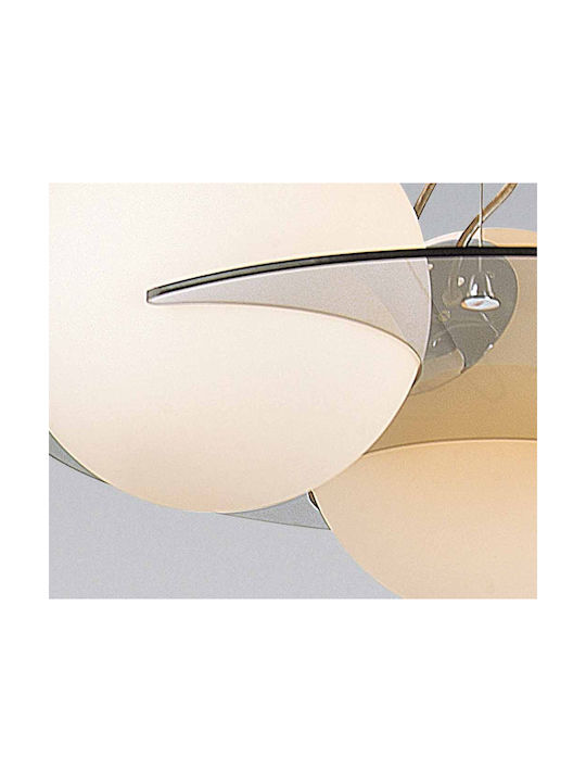 Luma Pendant Light Three-Light for Socket E14, E.14 White