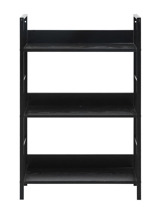 Bibliotecă Negru 60x27.6x90.5cm