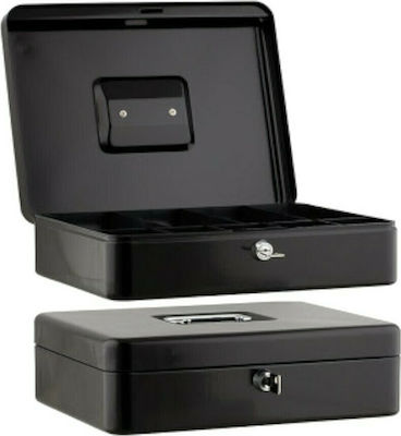 Sax Cash Box with Lock Black Box XL 0-813-09