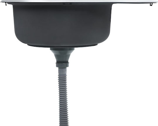 vidaXL 145072 Ένθετος Inox Σατινέ Μ57xΠ45cm Ασημί vidaXL 145072 Ένθετος Inox Σατινέ Μ57xΠ45cm Ασημί