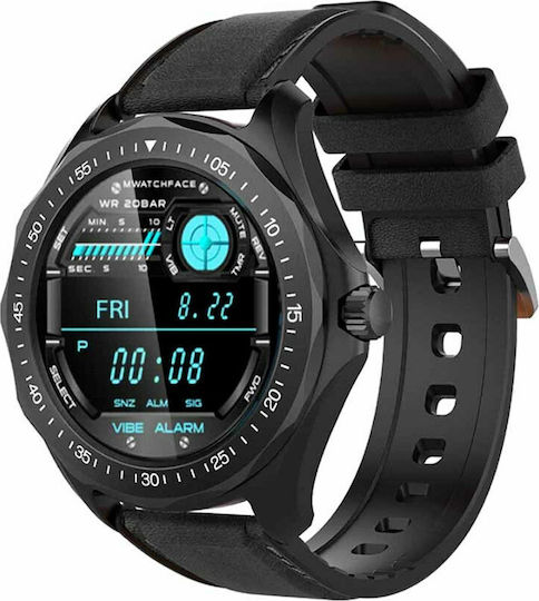 BlitzWolf BW-HL3 Waterproof Smartwatch with Heart Rate Monitor (Black)