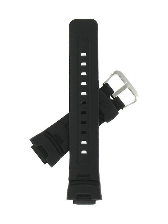 Casio Rubber Strap Black 16mm