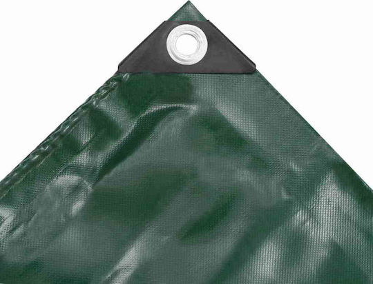 vidaXL Waterproof Tarpaulin 650gr/m² 3x6m. Heavy Duty Green