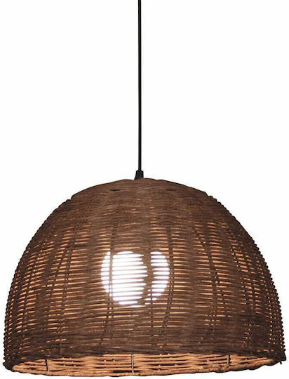 Home Lighting Saman Κρεμαστό Φωτιστικό Καφέ