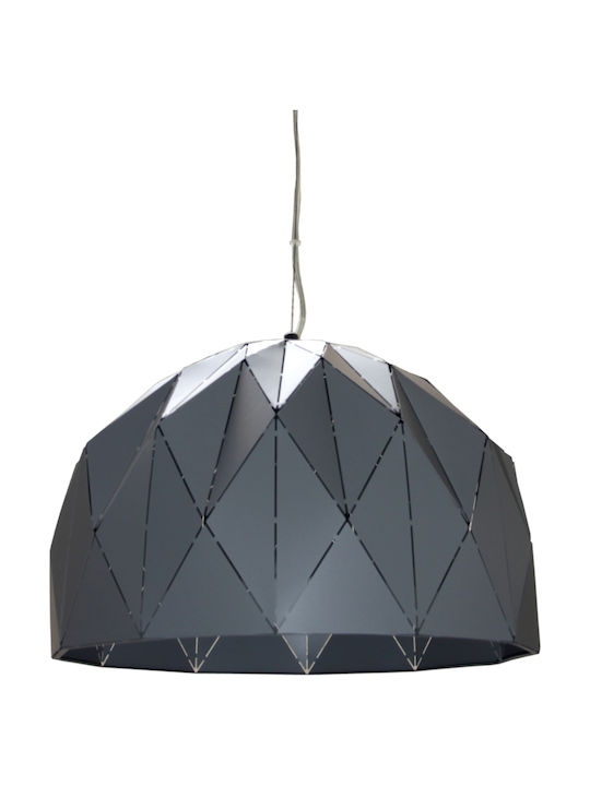 Ravenna Edmond 35 Pendant Light Single-Light Bell for Socket E27 Gray