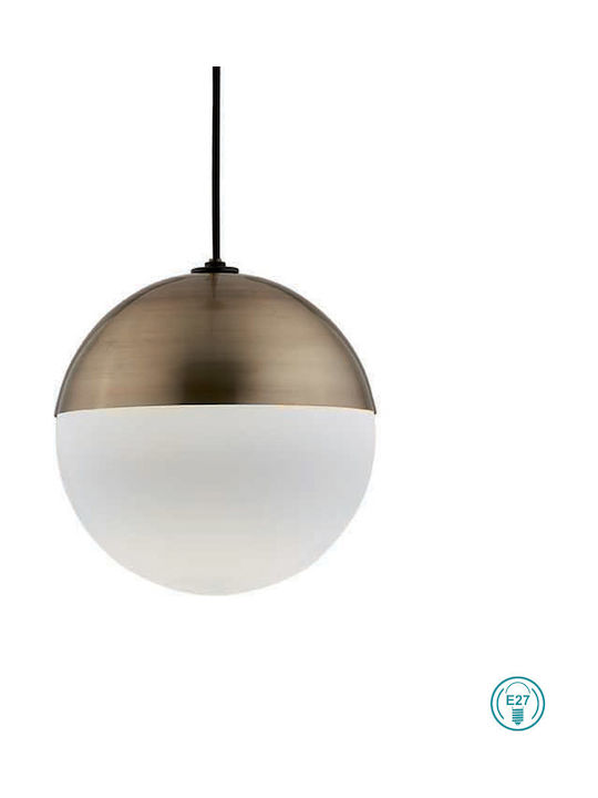 Viokef Violla Adjustable Pendant Light Bronze with Socket E27 20x200cm