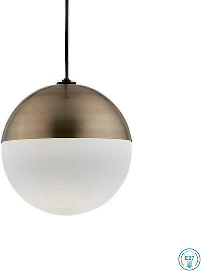 Viokef Violla Adjustable Pendant Light Bronze with Socket E27 20x20x110cm