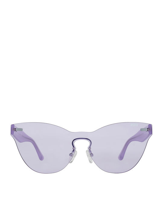 Victoria's Secret Femei Ochelari de soare cu Violet Din plastic Rame și Violet Lentilă PK0011 78Y