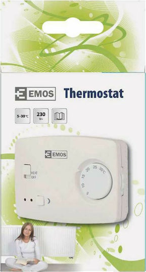 Emos T3 P5603N Αναλογικός Θερμοστάτης Χώρου