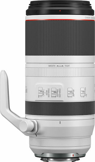 Canon Full Frame Φωτογραφικός Φακός RF 100-500mm f/4.5-7.1L IS USM Telephoto / Super Telephoto / Tele Zoom για Canon RF Mount Λευκός