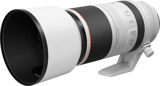Canon Full Frame Φωτογραφικός Φακός RF 100-500mm f/4.5-7.1L IS USM Telephoto / Super Telephoto / Tele Zoom για Canon RF Mount Λευκός