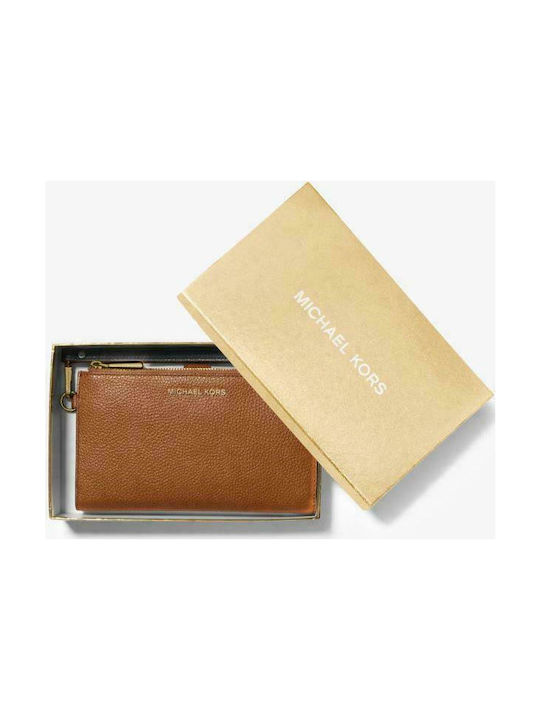 Adele Large Leather Women's Wallet Tabac Brown