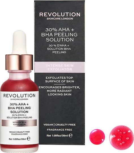 Revolution Beauty Skincare Intense Skin Exfoliator Peeling for Face in Serum 30ml