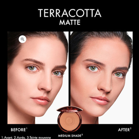 Guerlain Pudră Mată Terracotta Medie 10gr