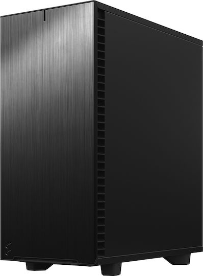 Fractal Design Define 7 Compact Dark Tempered Glass Gaming Midi Tower Κουτί Υπολογιστή με Πλαϊνό Παράθυρο Μαύρο