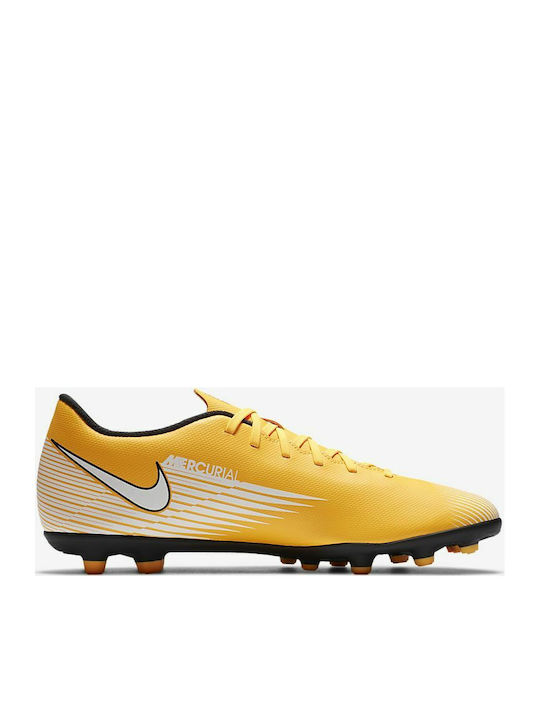 Nike Mercurial Vapor 13 Club MG Χαμηλά Ποδοσφαιρικά Παπούτσια με Τάπες Πορτοκαλί