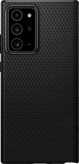 Spigen Liquid Air Back Cover Σιλικόνης Μαύρο (Galaxy Note 20 Ultra)