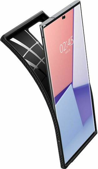 Spigen Liquid Air Back Cover Σιλικόνης Μαύρο (Galaxy Note 20 Ultra)