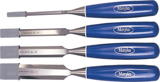 Irwin M444 Skewed Chisel with Wooden Handle 4pcs