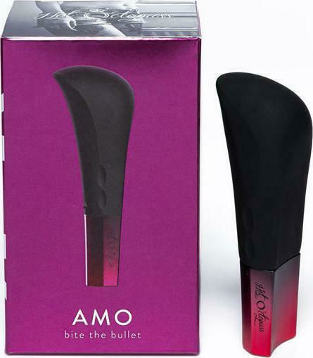 Hot Octopuss Amo Mini Δονητής Bullet 9.2cm Black Red