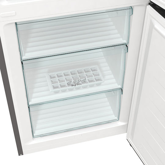 Hisense Kühl-Gefrierkombination 331Es Total NoFrost H200xB60xT59.2cm. Inox RB434N4BC2