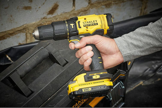 Stanley Fatmax Κρουστικό Δραπανοκατσάβιδο Μπαταρίας 18V 2x1.5Ah