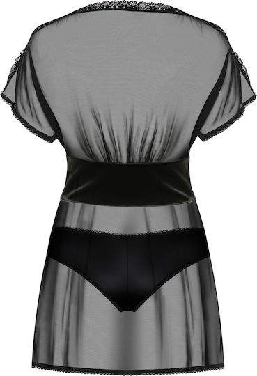 Obsessive Sexy Set mit Robe Black