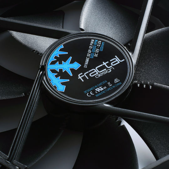Fractal Design Dynamic X2 GP-12 Case Fan 120mm (2000rpm / 87.6cfm) Χωρίς Led Φωτισμό και Σύνδεση 4-Pin PWM