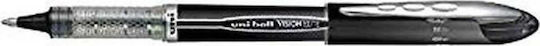Uni-Ball Vision Elite UB-205 Stift Rollerball 0.5mm Schwarz mit Schwarz Tinte