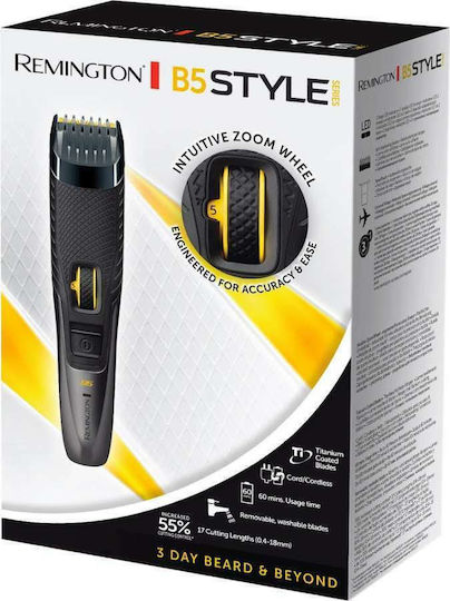 Remington B5 Series Trimmer Μηχανή Επαναφορτιζόμενη MB5000