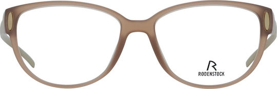 Rodenstock Plastic Eyeglass Frame Beige R8016 B