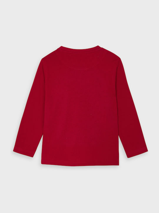 Mayoral Kids Blouse Long Sleeve Red