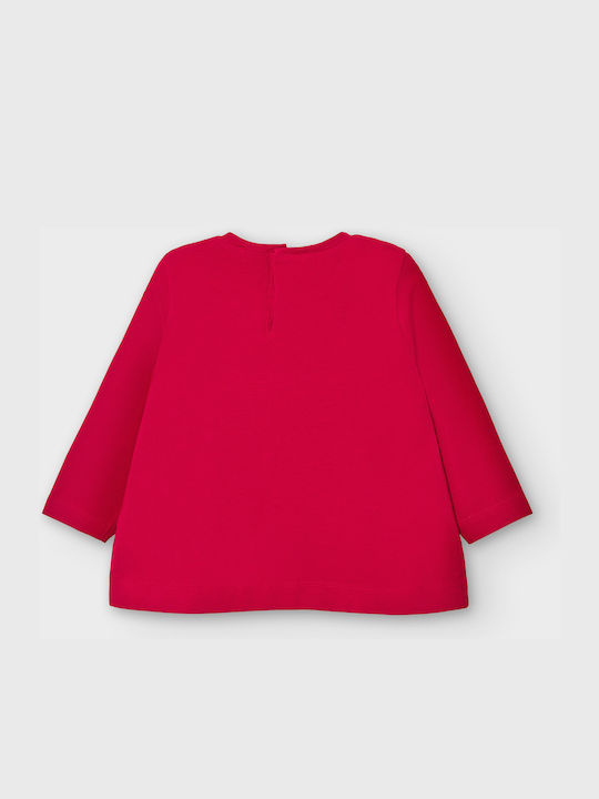 Mayoral Kids Blouse Long Sleeve Red