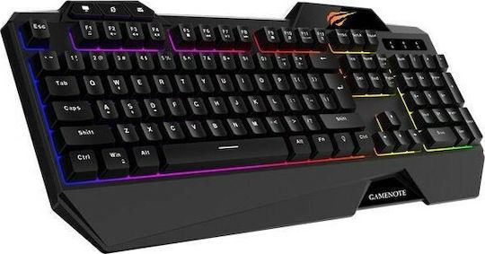 Havit KB488L Gaming Πληκτρολόγιο με RGB φωτισμό (Αγγλικό US)