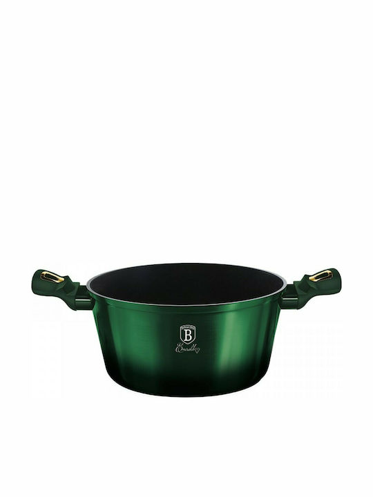 Berlinger Haus Emerald Collection Aluminum Stockpot 6.1lt / 28cm