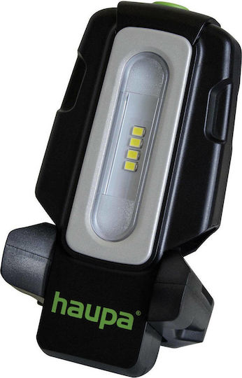 Haupa Φακός Συνεργείου Επαναφορτιζόμενος LED IP54 με Φωτεινότητα έως 200lm HUPlight4