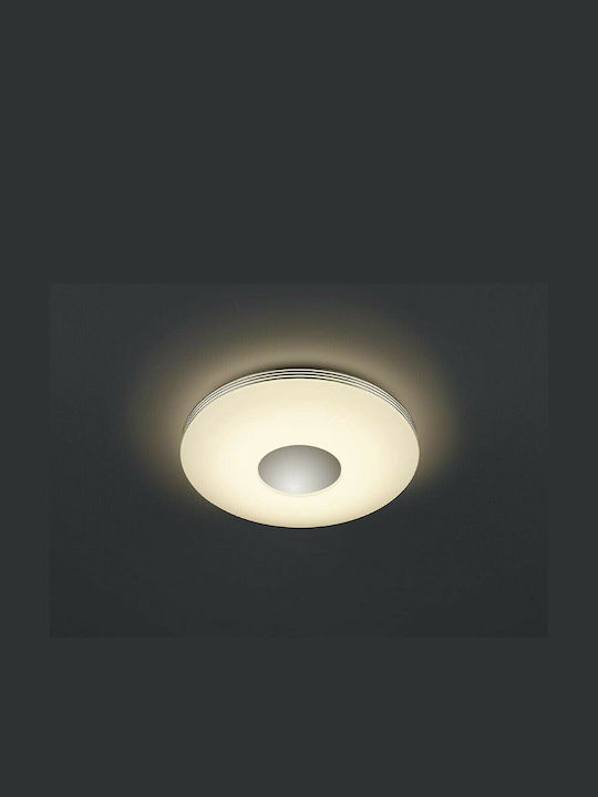Trio Lighting Castor Rundes Draußen LED-Panels 25W mit Kaltweißem Licht 6500K 34cm