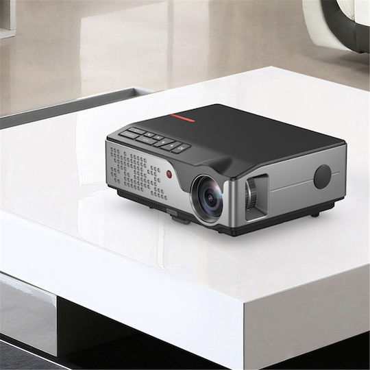 Conceptum RD-826 Projektor DLP Full HD LED Lichtquelle mit Wi-Fi (Eingebaut) und Eingebauten Lautsprechern