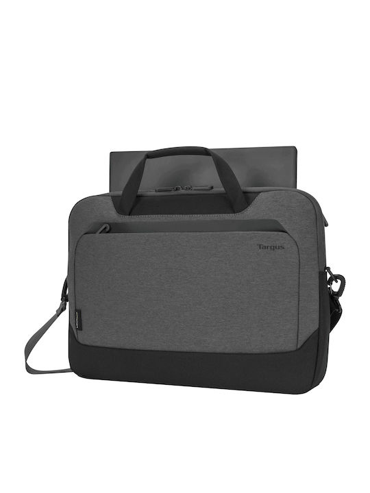 Targus Cypress Briefcase with EcoSmart Τσάντα Ώμου / Χειρός για Laptop 15.6" Light Grey