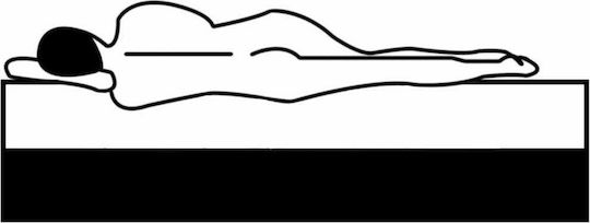 vidaXL Ανώστρωμα King Size Memory Foam με Αποσπώμενο Κάλυμμα 180x200x5εκ.