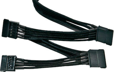 Be Quiet 7-Pin SATA III to 7-Pin SATA III Cable 0.6m Black (BC023)