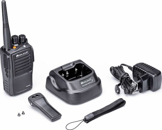 Midland G15 Pro Ασύρματος Πομποδέκτης PMR 0.5W χωρίς Οθόνη