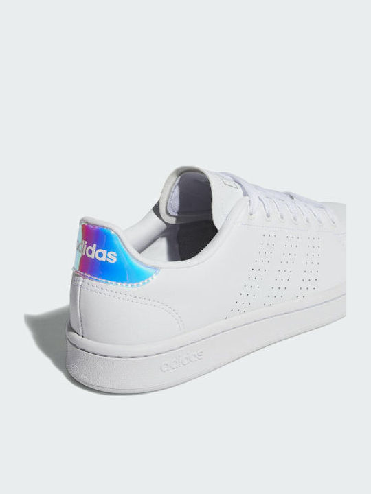 Advantage Γυναικεία Sneakers Cloud White / Silver Metallic