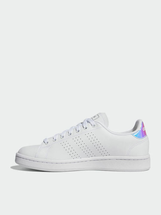 Advantage Γυναικεία Sneakers Cloud White / Silver Metallic