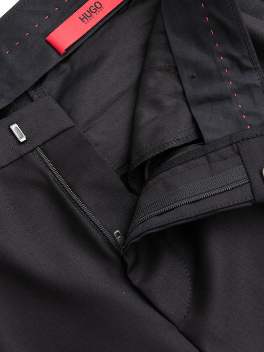 Hesten204 Trousers Suit in Slim Fit Black