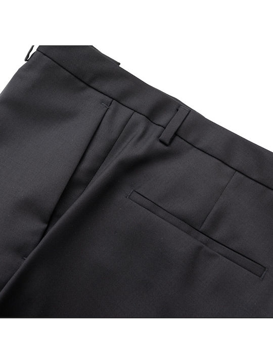 Hesten204 Trousers Suit in Slim Fit Black