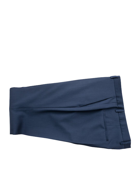 Hesten204 Trousers Suit in Slim Fit Navy Blue