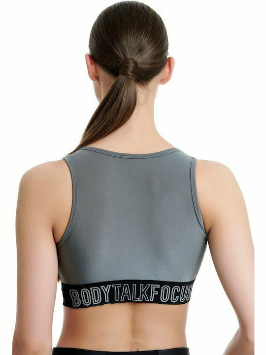 BodyTalk 1202-906324 Femei Atletic Sutien sport Argintiu cu umplutură 1202-906324-00726